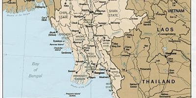 Yangon Burma hartë