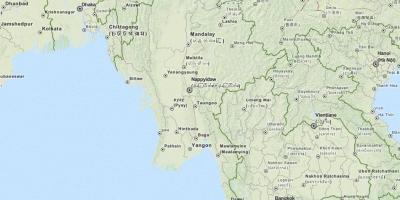 Gps map për Mianmar